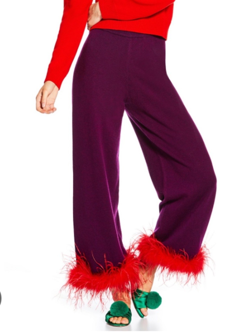 Antonio Melani x The Nat Note potion lele cardigan chula wool blend pants Large - Picture 11 of 12
